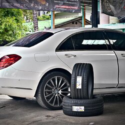 เปลี่ยนยาง Mercedes Benz S500e BRIDGESTONE POTENZA SPORT 275/35R20 102Y