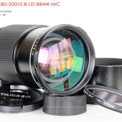 Tamron SP 80-200/2.8 LD BBAR MC *Nikon Ai-S Mount เลนส์ไวแสงgva 2.8 ตัวหายาก