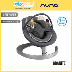Nuna เปลวไกว รุ่น Leaf Grow With Toy bar สี Granite