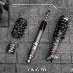 โช้คอัพ Silver’s รุ่น NeoMaxPrime สตรัทปรับเกลียว ใส่ CIVIC FD