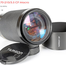 Tamron SP 70-210/3.5 CF Macro *Nikon Ai-S Mount เลนส์ไวแสงคมๆโบเก้สวย
