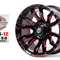 ล้อ COSMIC DUB-12 ขอบ 18" x 9.0 6H139.7 ET+0