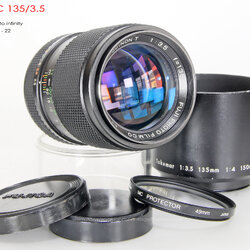 Fujinon EBC 135/3.5 *M42 Mount เลนส์พรอตเทรตตัวเล็กรุ่นหายากของมือหมุนฟูจิ