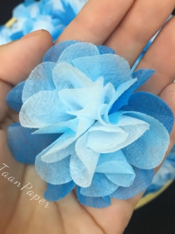 กระดาษสาห่อเหรียญ เซ็ทสีฟ้า