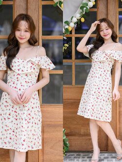 Hanano Yume Off-shoulder Dress