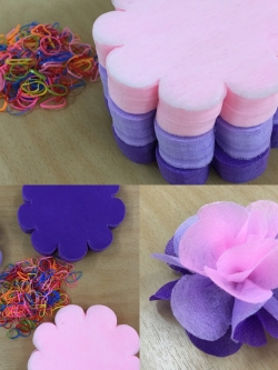 กระดาษสาห่อเหรียญ เซ็ทสีม่วง