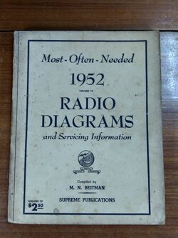 Most - Often - Needed 1952 RADIO Servicing Information