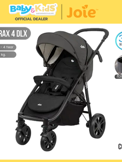 Joie รถเข็นเด็ก Litetrax รุ่น 4DLX สี Coal