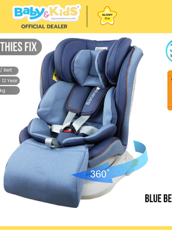 Glowy Star คาร์ซีทเด็ก รุ่น Banana Smoothies Fix (0-36 Kg) Blue Berry