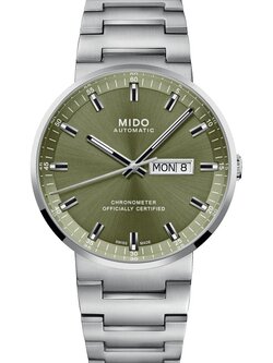 (ประกันศูนย์ไทย 3 ปี) MIDO COMMANDER ICÔNE M031.631.11.091.00 (Olive Green)
