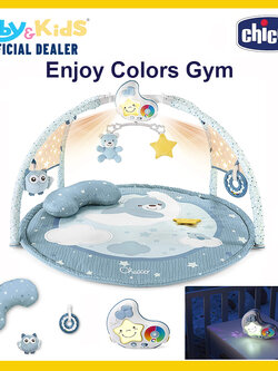 Chicco เพลย์ยิม เพลย์แมท Enjoy Colors Gym 3 in 1 Blue