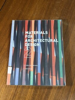 Materials for Architectural Design 2 (มีตราห้องสมุด)