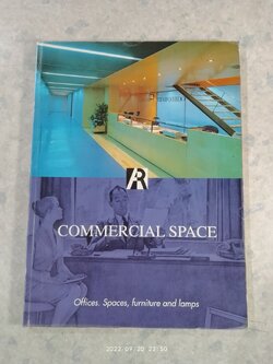 COMMERCIAL SPACE : OFFICES. SPACES, FURNITURE AND LAMPS
