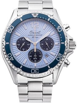 นาฬิกา Orient Sport Quartz Solar สายเหล็ก (RA-TX0210L) Limited