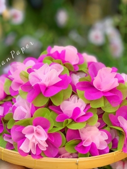 กระดาษสาห่อเหรียญ เซ็ทดอกไม้หวาน