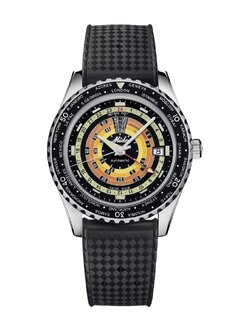 (ประกันศูนย์ไทย) MIDO OCEAN STAR DECOMPRESSION WORLDTIMER Special Edition BLACK