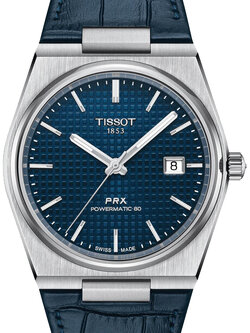 (ประกันศูนย์ไทย 2 ปี) TISSOT PRX POWERMATIC 80 รุ่น T137.407.16.041.00 (หน้าปัดน้ำเงิน)