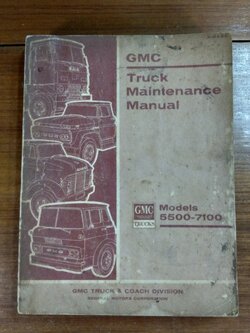 GMC Truck Maintenance Manual : Models 5500 - 7100