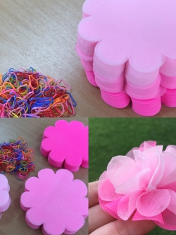 กระดาษสาห่อเหรียญ เซ็ทสีชมพู