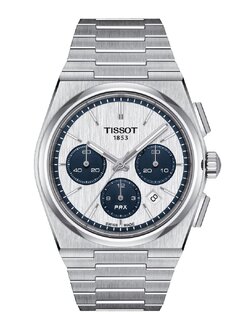 (ประกันศูนย์ไทย 2 ปี) TISSOT PRX AUTOMATIC CHRONOGRAPH (ขาว) T137.427.11.011.01