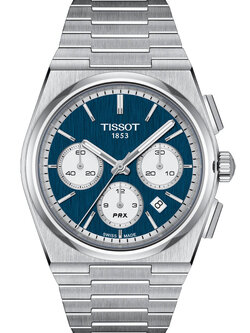 (ประกันศูนย์ไทย 2 ปี) TISSOT PRX AUTOMATIC CHRONOGRAPH T137.427.11.041.00 (หน้าน้ำเงิน)