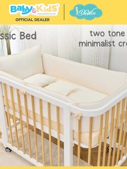 idawin เตียงเด็กอ่อน รุ่น Baby Classic Bed Two tone