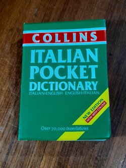 COLLINS ITALIAN POCKET DICTIONARY : ITALIAN-ENGLISH ENGLISH-ITALIAN