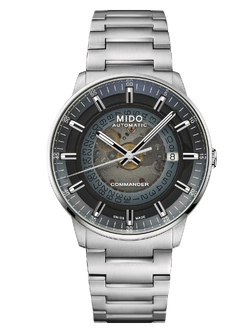 (ประกันศูนย์ 2 ปี) MIDO COMMANDER GRADIENT รุ่น M021.407.11.411.01 (Blue Grey Dial )