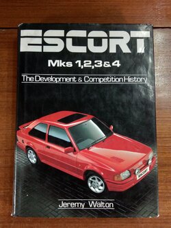 ESCORT Mks 1,2,3&4 : Jeremy Walton