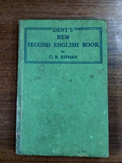 DENT'S NEW SECOND SNGLISH BOOK / C. B. RIPMAN
