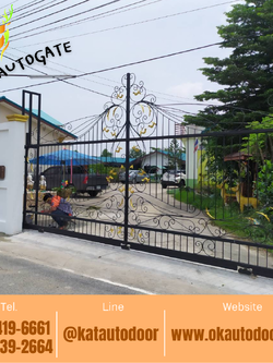 ชุดมอเตอร์ประตูเลื่อน T-550W พร้อมติดตั้ง