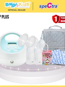 Spectra เครื่องปั๊มนม รุ่น S1 Plus กระเป๋าเก็บความเย็น Chitida Bag Grey