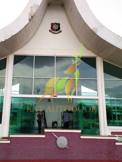 ชุดขับเคลื่อนประตูอัตโนมัติ KATAUTODOOR บานคู่เปลือย