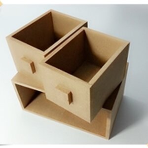 งานดิบไม้ mdf กล่องไม้ mdf