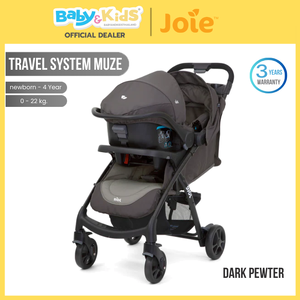 Joie รถเข็นเด็ก รุ่น Travel System Muze Dark Pewter