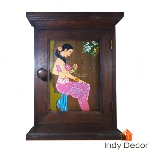 ตู้กุญแจไม้สัก