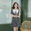 Daisy smock dress เดรสสม็อคลายดอกไม้