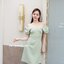 Amber 2in1 Dress : สีเขียวมัทฉะ [Made by Pastel Time]