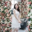 Jamille Lace Dress – สีขาว **มีแต่ XL**