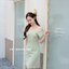 Amber 2in1 Dress : สีเขียวมัทฉะ [Made by Pastel Time]