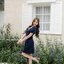 Amber 2in1 Dress : สีกรม [Made by Pastel Time]