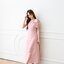 Julia one shoulder maxi dress: สีชมพู