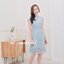 Harmonia Lace Dress : สีฟ้า ** มีแต่ 2 XL**