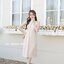Milly Back Bow Dress : สีครีม