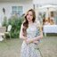 Girlish Floret Dress : ลายดอกโทนเขียว [Made by Pastel Time]