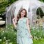 Bow me softly dress : สีเขียว