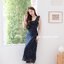 Mini Heart Polka dot Midi Dress