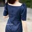 Berenice Dress : สีกรม