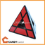 รูบิคสามเหลี่ยม Sengso Hollow Pyraminx Black | Sengso Tower Hollow Pyraminx Cube | By CANDYspeed