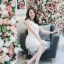 Jamille Lace Dress – สีขาว **มีแต่ XL**